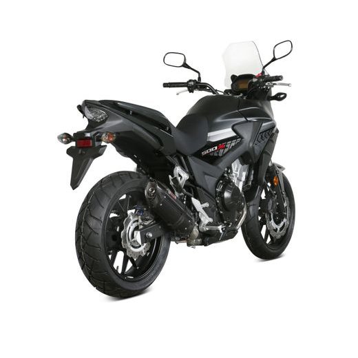 KONCOVKA VÝFUKU MIVV SUONO H.067.L9 ČERNÁ OCEL - KONCOVKY VÝFUKU - NA MOTORKU