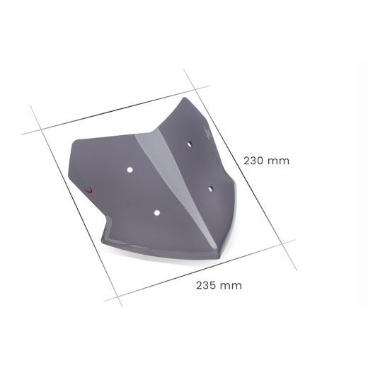 PLEXI ŠTÍT PUIG NEW GEN. SPORT 21653F TMAVÁ KOUŘOVÁ - PLEXI ŠTÍTY - NA MOTORKU