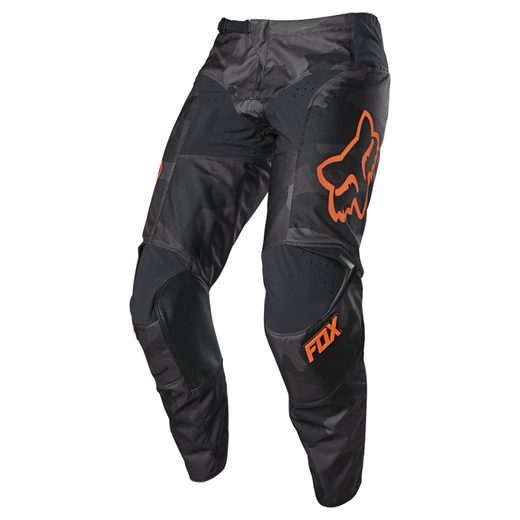 MOTOKROSOVÉ KALHOTY FOX 180 TREV PANT BLACK/CAMOR MX21 - ČERNÁ