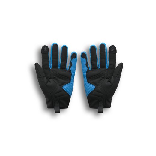 TEXTILNÍ RUKAVICE VESPA - ČERNÉ/MODRÁ - TEXTILNÍ RUKAVICE - NA MOTORKÁŘE