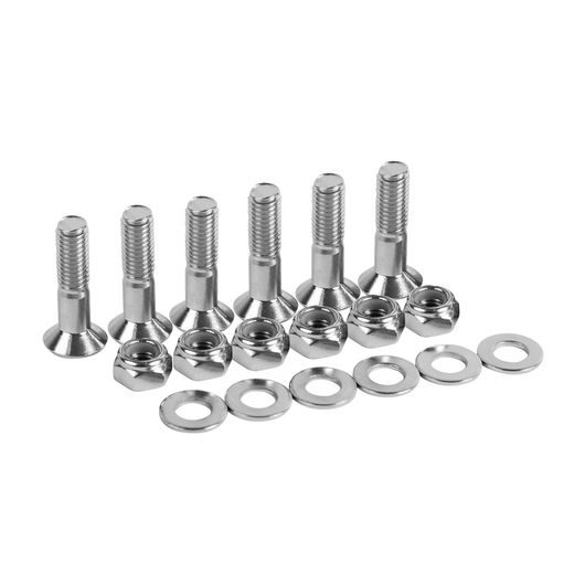 ŠROUBY ROZETY MOTION STUFF M8/34MM (6KS/SET) - HLINÍKOVÉ - NA MOTORKU