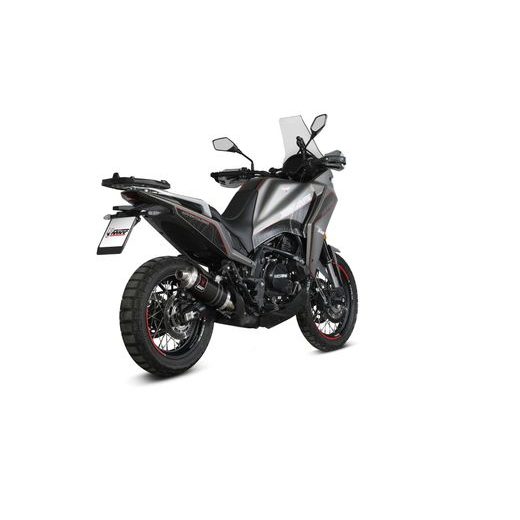 KONCOVKA VÝFUKU MIVV DAKAR MM.001.LDKB ČERNÁ - KONCOVKY VÝFUKU - NA MOTORKU