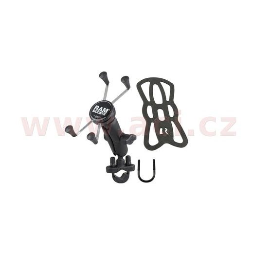 KOMPLETNÍ SESTAVA DRŽÁKU X-GRIP PRO VĚTŠÍ MOBILNÍ TELEFONY, ŠÍŘE OD 45MM DO 114MM, RAM MOUNTS - DRŽÁKY TELEFONU - NA MOTORKU