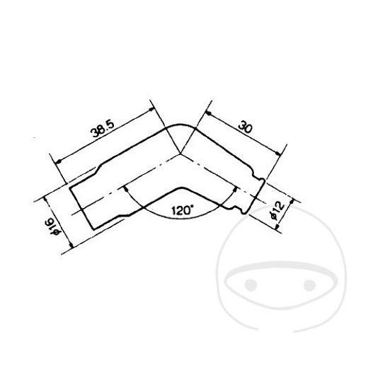 KONCOVKA ZAPALOVACÍ SVÍČKY NGK VD05EMH - KONCOVKY SVÍČEK - NA MOTORKU