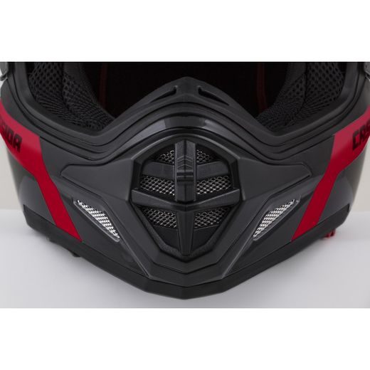 CASSIDA HELMA TOUR 1.1 SPECTRE - ČERVENÁ - ENDURO HELMY - NA MOTORKÁŘE