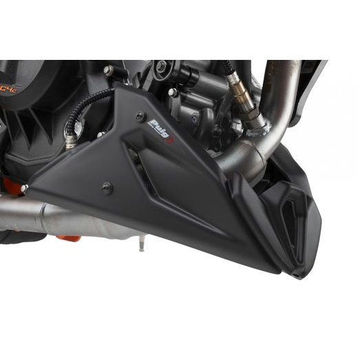 SPOILER MOTORU PUIG 22469J MATNÁ ČERNÁ - PLEXI ŠTÍTY - NA MOTORKU