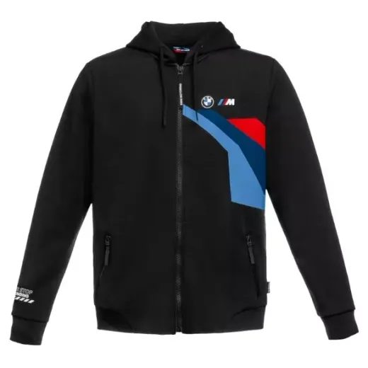 MIKINA BMW M MOTORSPORT ČERNÁ - MIKINY - NA MOTORKÁŘE