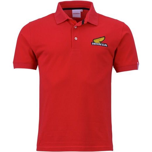 HONDA POLO TRIKO RACING VINTAGE 23 RED - DÁRKY PRO FANOUŠKY HONDA - NA MOTORKÁŘE