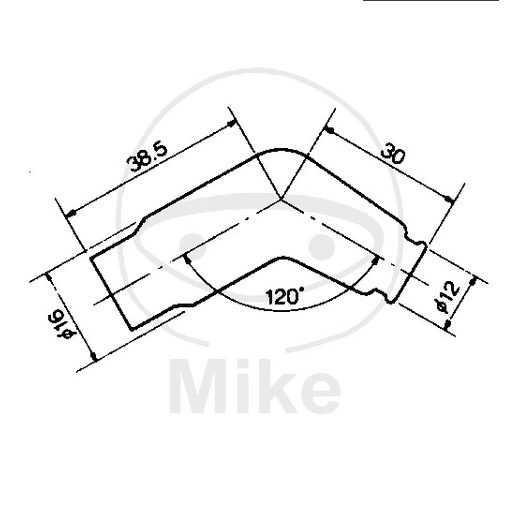 KONCOVKA ZAPALOVACÍ SVÍČKY NGK VD05FMH - KONCOVKY SVÍČEK - NA MOTORKU