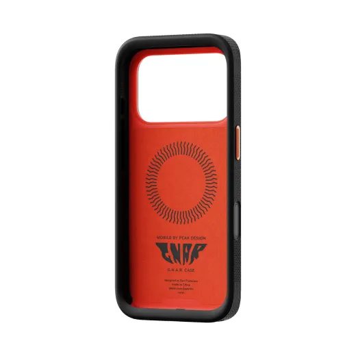PEAK DESIGN GNAR CASE IPHONE 18 - KORÁLOVĚ ORANŽOVÁ - KRYTY NA TELEFON - NA MOTORKU