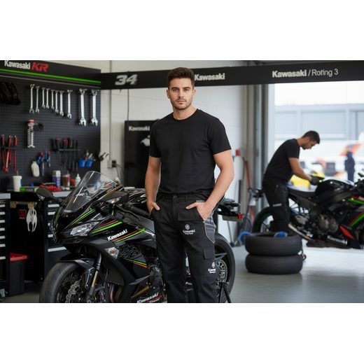 KALHOTY KAWASAKI KRT WORLDSBK PANTS - KALHOTY - NA MOTORKÁŘE