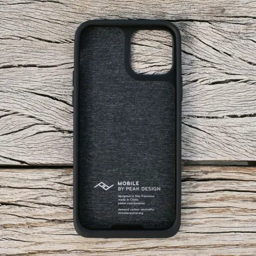 PEAK DESIGN POUZDRO EVERYDAY CASE, IPHONE - ANTRACITOVÉ - KRYTY NA TELEFON - NA MOTORKU