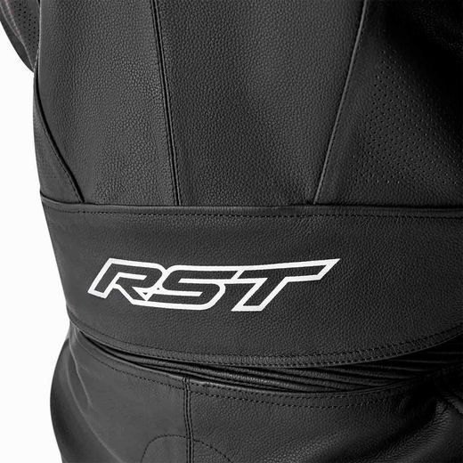 PÁNSKÁ KOŽENÁ BUNDA - RST 103635 TRACTECH EVO D3O - ČERVENÁ - KOŽENÉ BUNDY - NA MOTORKÁŘE