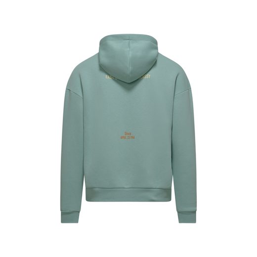 VESPA MIKINA S KAPUCÍ JERSEY - MENTOLOVÁ - MIKINY - NA MOTORKÁŘE