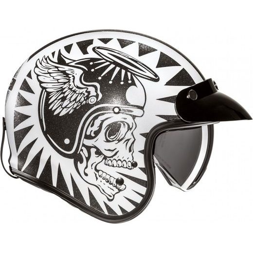 HJC PŘILBA V31 FLAME MC5 - OTEVŘENÉ HELMY - NA MOTORKÁŘE