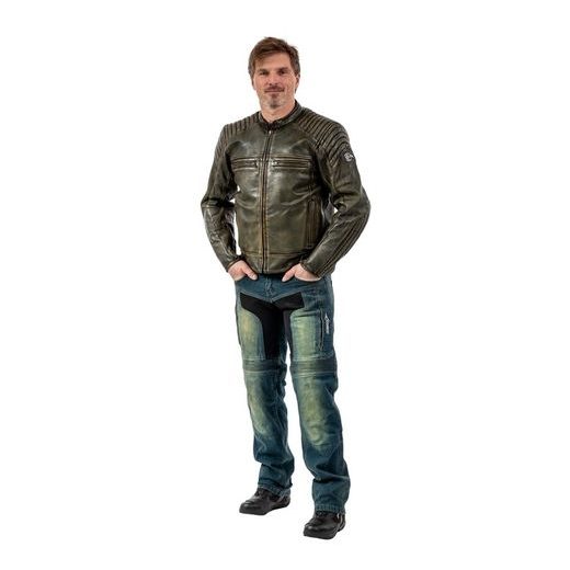 STYLOVÁ KOŽENÁ BUNDA MBW PEET HNĚDÁ - KOŽENÉ BUNDY - NA MOTORKÁŘE