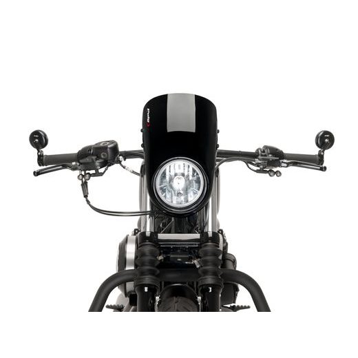 PLEXI ŠTÍT PUIG ANARCHY 21083J MATNÁ ČERNÁ - PLEXI ŠTÍTY - NA MOTORKU