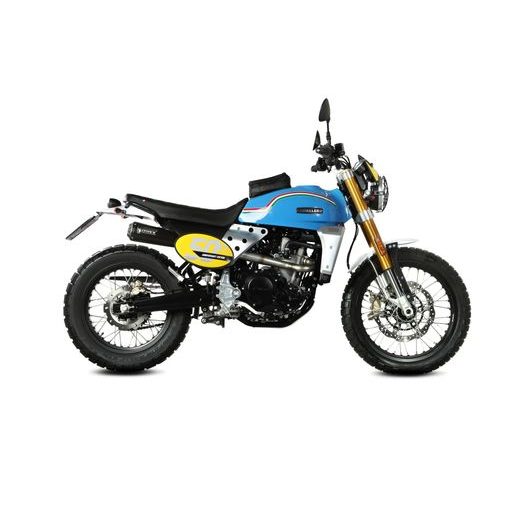 VÝFUK KOMPLETNÍ 1X1 MIVV X-M1 FM.001.SC4B ČERNÁ - VÝFUKY - NA MOTORKU