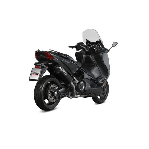 VÝFUK KOMPLETNÍ 2X1 MIVV SPEED EDGE Y.061.LRB ČERNÁ - VÝFUKY - NA MOTORKU