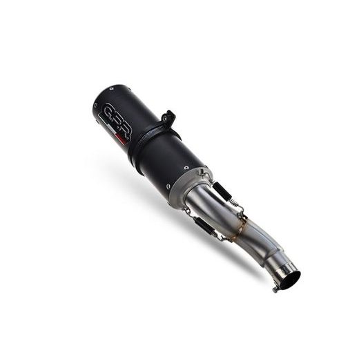 VÝFUK KOMPLETNÍ GPR M3 BLACK TITANIUM VO.11.CAT.M3.BT MATNÁ ČERNÁ ZAHRNUJE ODNÍMATELNÝ DB KILLER A KATALYZÁTOR - VÝFUKY - NA MOTORKU