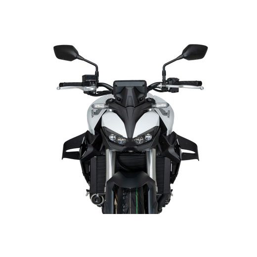 SPOILERY PUIG D12 22384N ČERNÝ - PLEXI ŠTÍTY - NA MOTORKU