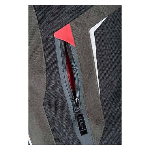 TEXTILNÍ TŘÍVRSTVÁ MOTO BUNDA MBW BUDDY ČERNO-ŠEDÁ - TEXTILNÍ BUNDY - NA MOTORKÁŘE