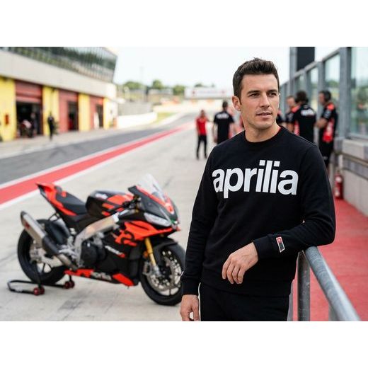 MIKINA APRILIA BIG LOGO - 2026 - MIKINY - NA MOTORKÁŘE