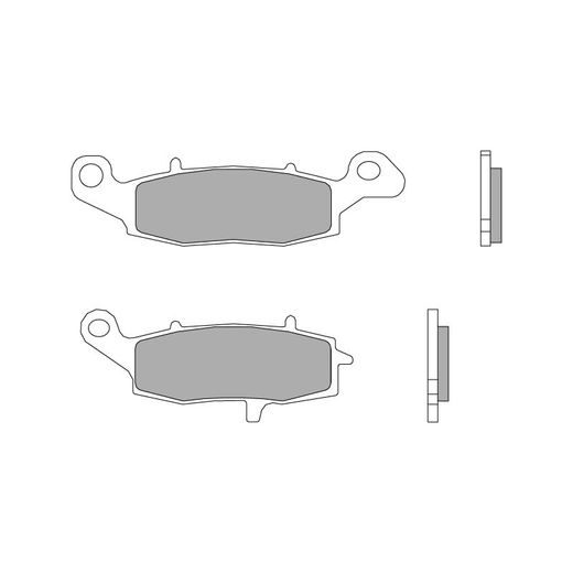 BRZDOVÉ DESTIČKY BREMBO 07KA19LA