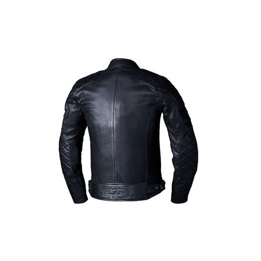 KOŽENÁ BUNDA RST IOM TT HILLBERRY 2 CE / JKT 3157 - ČERNÁ