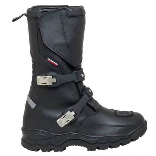 CESTOVNÍ KOŽENÉ BOTY MBW TANER - ČERNÉ - KOŽENÉ BOTY - NA MOTORKÁŘE