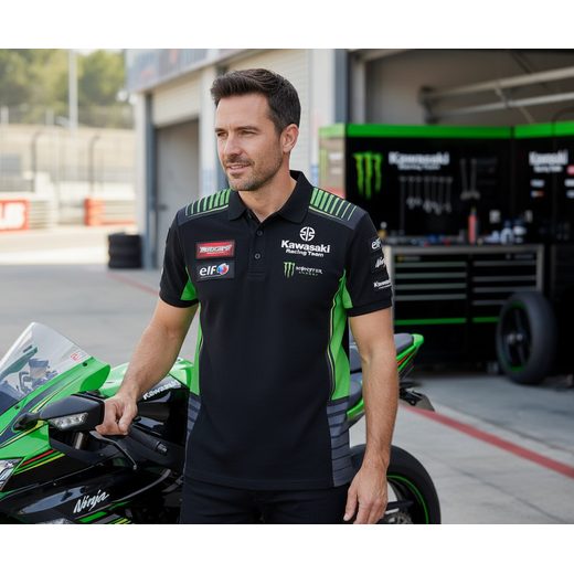 TRIČKO KAWASAKI KRT WORLDSBK POLO - TRIČKA - NA MOTORKÁŘE
