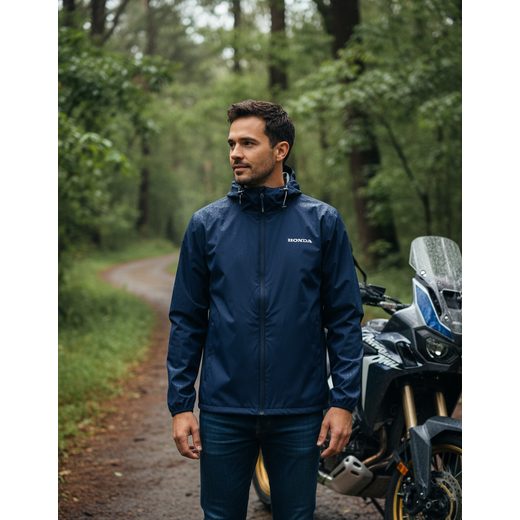 HONDA VĚTROVKA - MODRÁ - BUNDY - NA MOTORKÁŘE