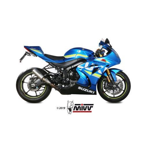 KONCOVKA VÝFUKU MIVV MK3 S.050.SM3X NEREZ - KONCOVKY VÝFUKU - NA MOTORKU