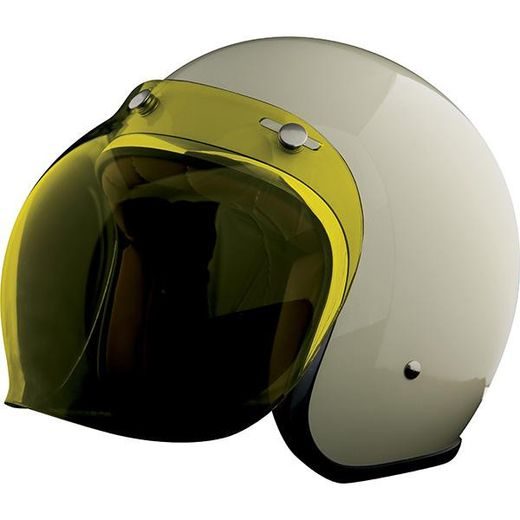 BUBLINOVÉ PLEXI STORMER QUARTZ/PEARL ŽLUTÁ - PLEXI ŠTÍTY - NA MOTORKU
