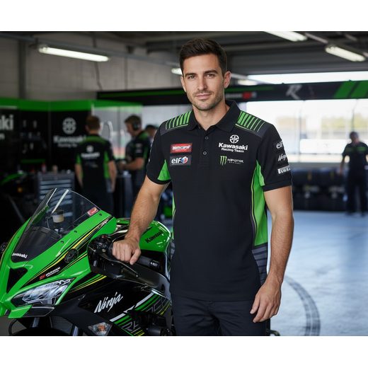 TRIČKO KAWASAKI KRT WORLDSBK POLO - TRIČKA - NA MOTORKÁŘE