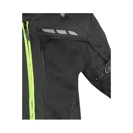 BUNDA NA MOTOCYKL MBW NEAT ČERNO-ŽLUTÁ PÁNSKÁ - TEXTILNÍ KALHOTY - NA MOTORKÁŘE