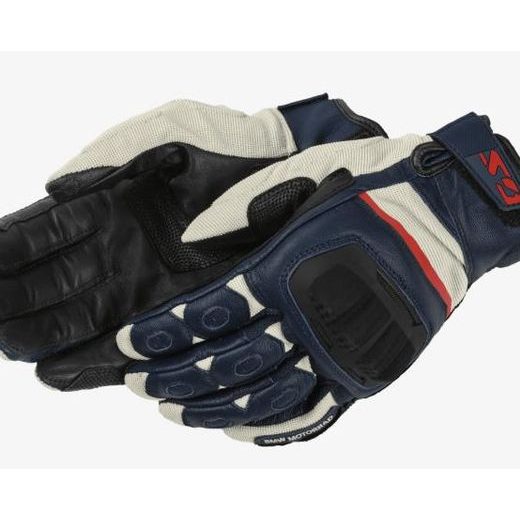 RUKAVICE BMW GS RALLYE - ČERVENÁ/MODRÁ - RUKAVICE - NA MOTORKÁŘE