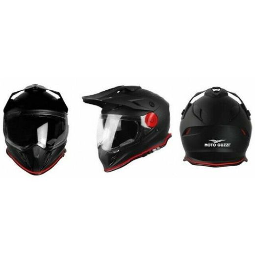 HELMA MOTO GUZZI ADVENTURE V85TT ČERNÁ - ENDURO HELMY - NA MOTORKÁŘE