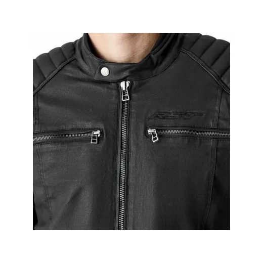 PÁNSKÁ TEXTILNÍ BUNDA - RST 103612 BRIXTON D3O TEXTILE JACKET - ČERNÁ - TEXTILNÍ BUNDY - NA MOTORKÁŘE