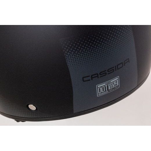 CASSIDA HELMA HANDY - ČERNÁ MATNÁ - OTEVŘENÉ HELMY - NA MOTORKÁŘE