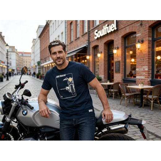 TRIKO RNINET PÁNSKÉ MODRÉ - TRIČKA - NA MOTORKÁŘE