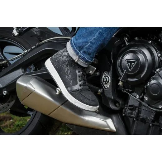 PÁNSKÉ BOTY RST 103585 URBAN-K BOOT - ŠEDÉ - KOTNÍKOVÉ BOTY - NA MOTORKÁŘE