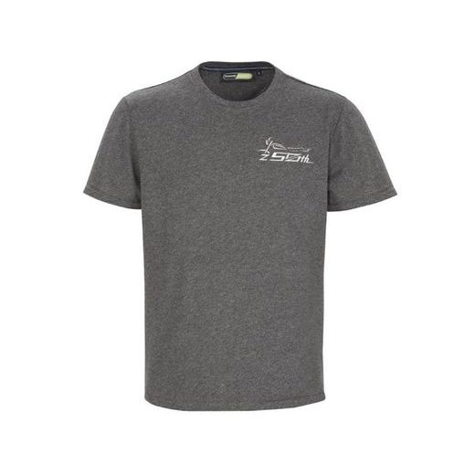 PÁNSKÉ VÝROČNÍ TRIČKO KAWASAKI Z 50 LET - ŠEDÁ - TRIČKA - NA MOTORKÁŘE