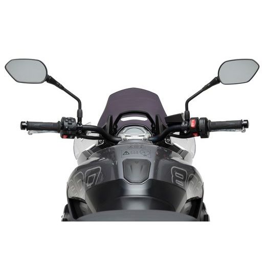 PLEXI ŠTÍT PUIG SPORT 22522F TMAVÁ KOUŘOVÁ - PLEXI ŠTÍTY - NA MOTORKU