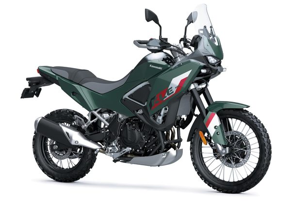 KAWASAKI KLE 500 SE - ZELENÁ 2026 - MOTOCROSS & ENDURO - MOTORKY