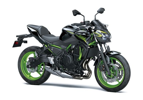 KAWASAKI Z650 ČERNOZELENÁ 2021