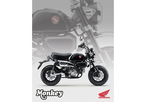 HONDA MONKEY - ČERNÁ 2025 - MONKEY - MOTORKY