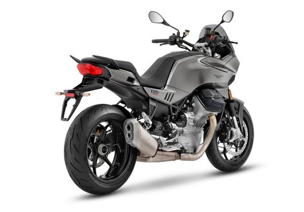 MOTO GUZZI V100 MANDELLO E5+ - BLU OCEANO 2025 - CESTOVNÍ ENDURO - MOTORKY