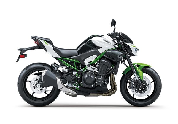 KAWASAKI Z900 - BÍLÁ/ZELENÁ 2027 - SUPERNAKED - MOTORKY