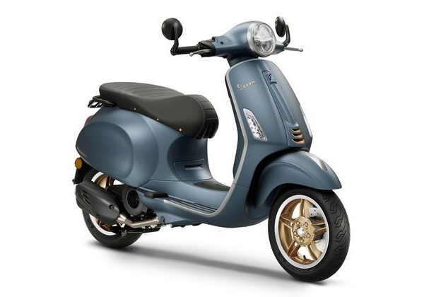 VESPA PRIMAVERA 125 OFFICINA 8 4T - MODRÁ/ZLATÁ - PRIMAVERA - SKÚTRY